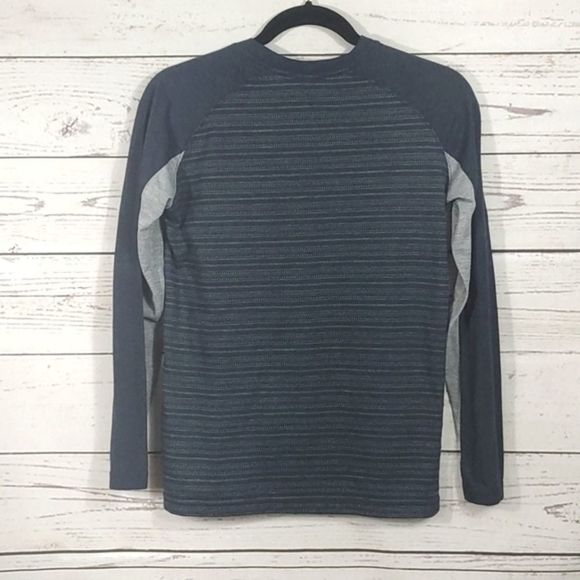 BURNSIDE Long Speed Cotton Polyester Tee - Picture 2 of 4